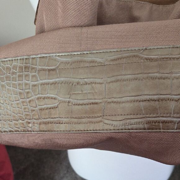 Elegant Tan Women's Bag with Studded Details - Picture 5 of 10